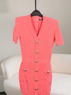 Balmain Paris Authentic Knit Dress – Size FR 38